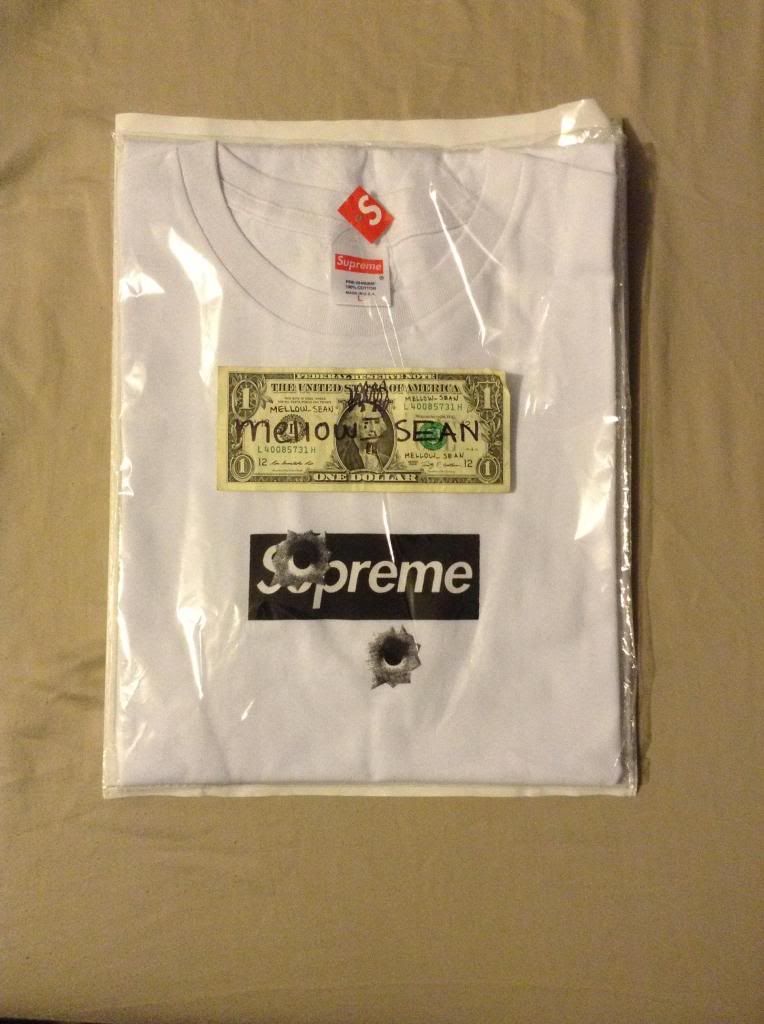 supreme bullet tee