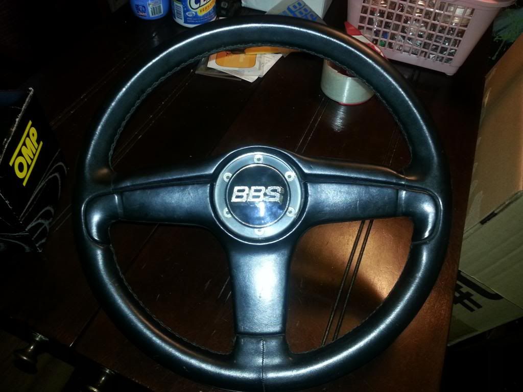 Fs Rare Bbs Spoke Steering Wheel With Omp Mk Mk Rado Hub Obo