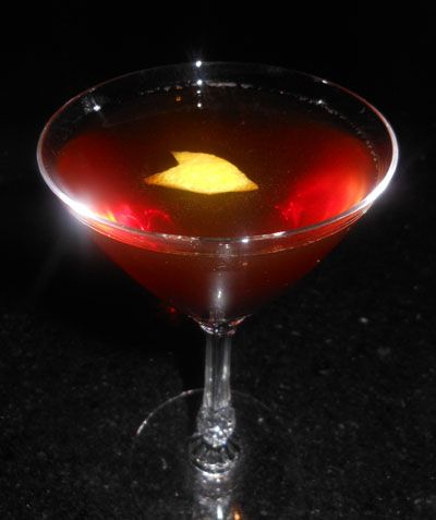 fourth regiment cocktail whiskey vermouth