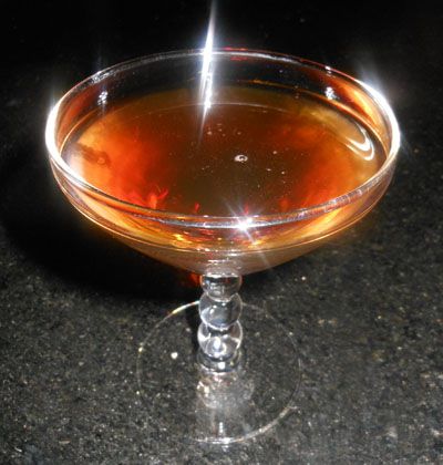 charles h. baker jigger beaker glass