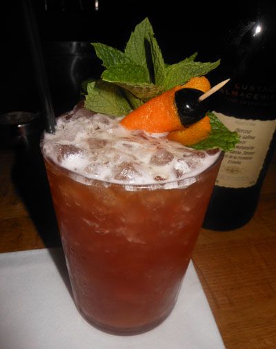 will thompson drink boston sherry jungle bird