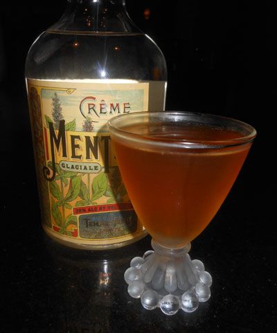 tempus fugit creme de menthe cocktail recipe