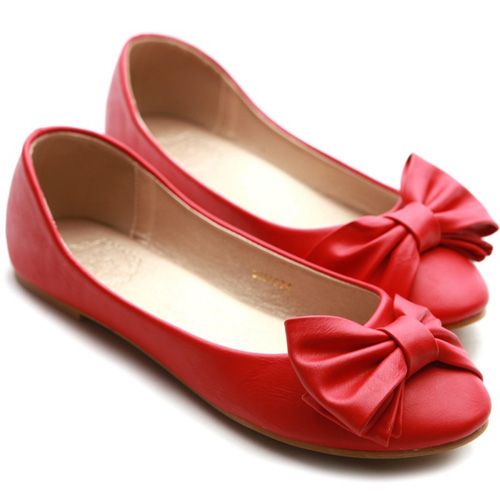 photo 2_of_ollio_womens_cute_ribbon_accent_bowed_ballet_flats_loafers_multi_colored_shoes_10_b_m_us_red__zps29556f8a.jpg