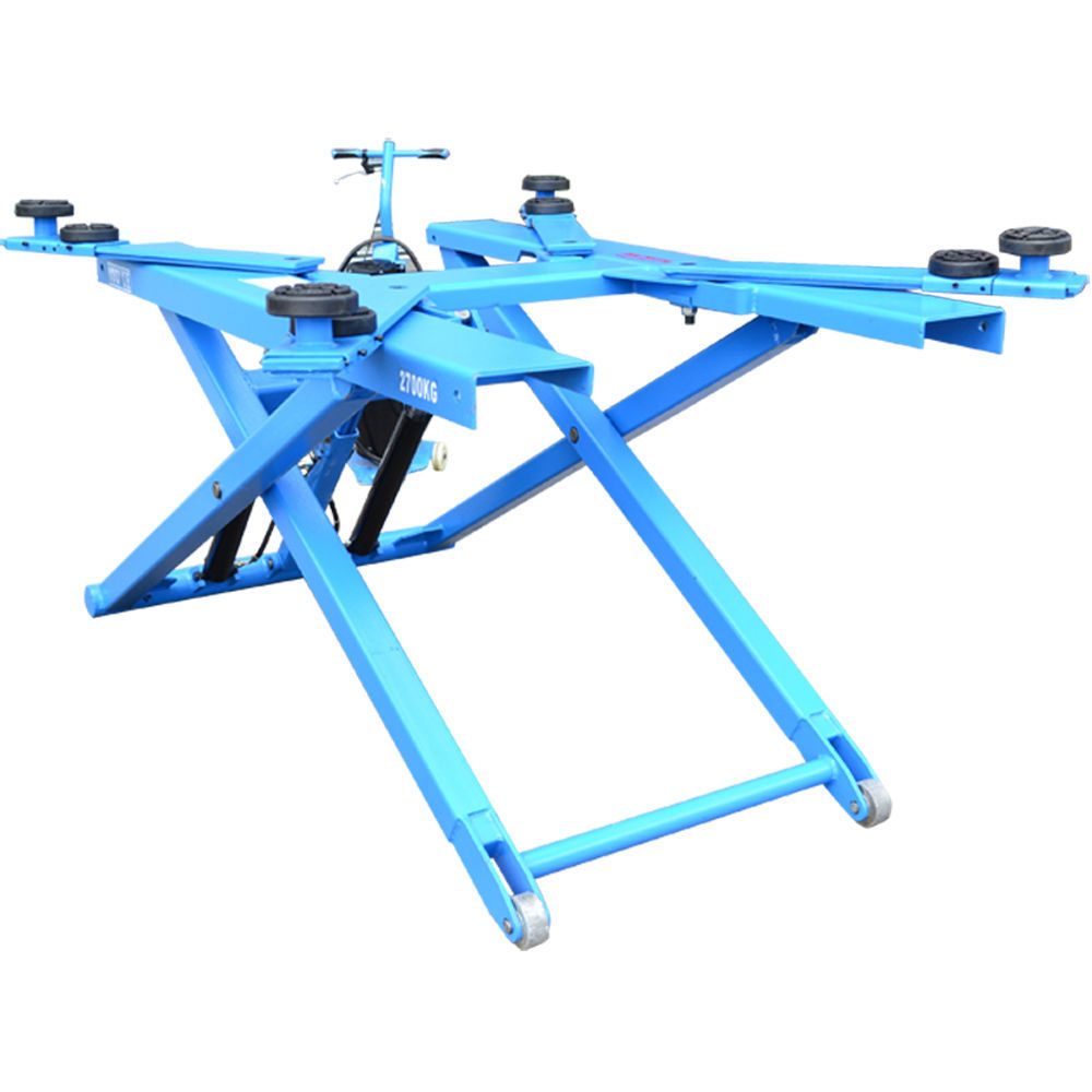 Portable MidRise Scissor Hoist, Car Hoist, Car Lift, Garage Home Use