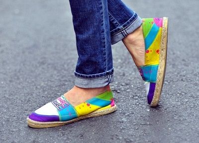 Những đôi giầy cói "siêu màu sắc" khiến bạn vừa nhìn đã mê