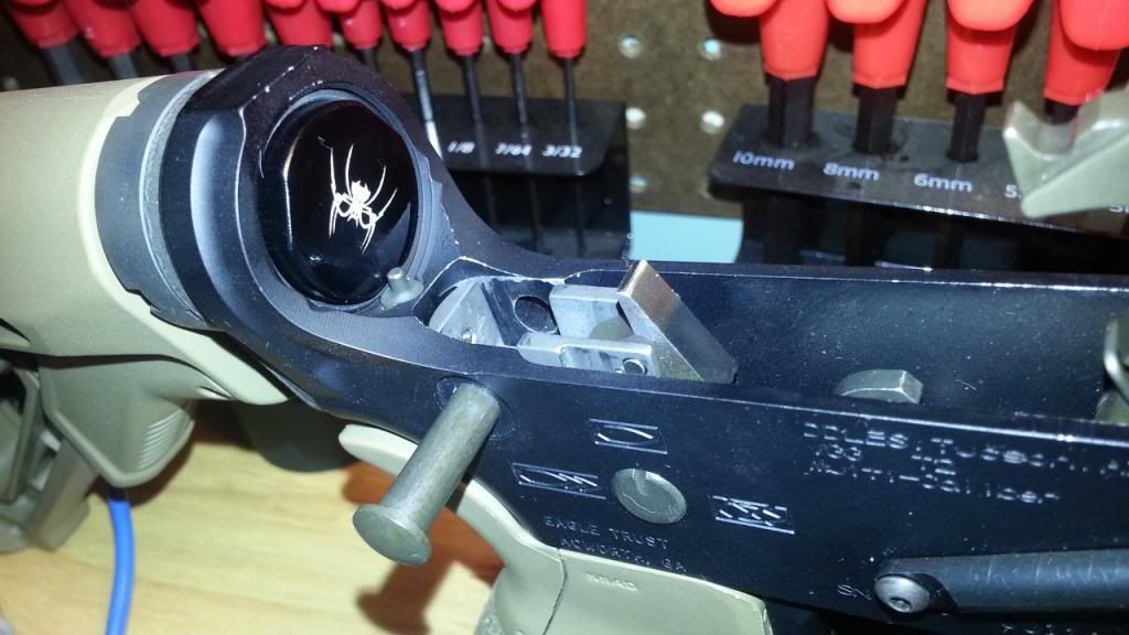 Sear pocket drill out vs. RDIAS