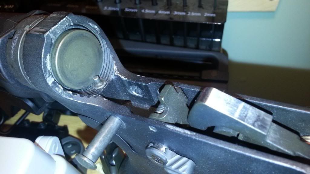 Sear pocket drill out vs. RDIAS