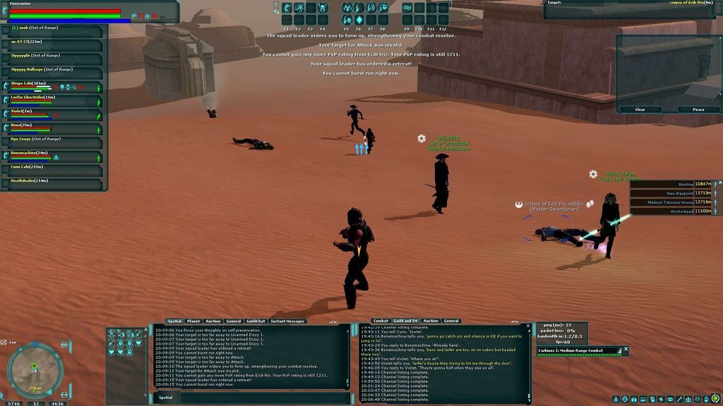 SWGReckoning - [SWG] Star Wars Galaxies Reckoning - Pre CU - RaGEZONE Forums