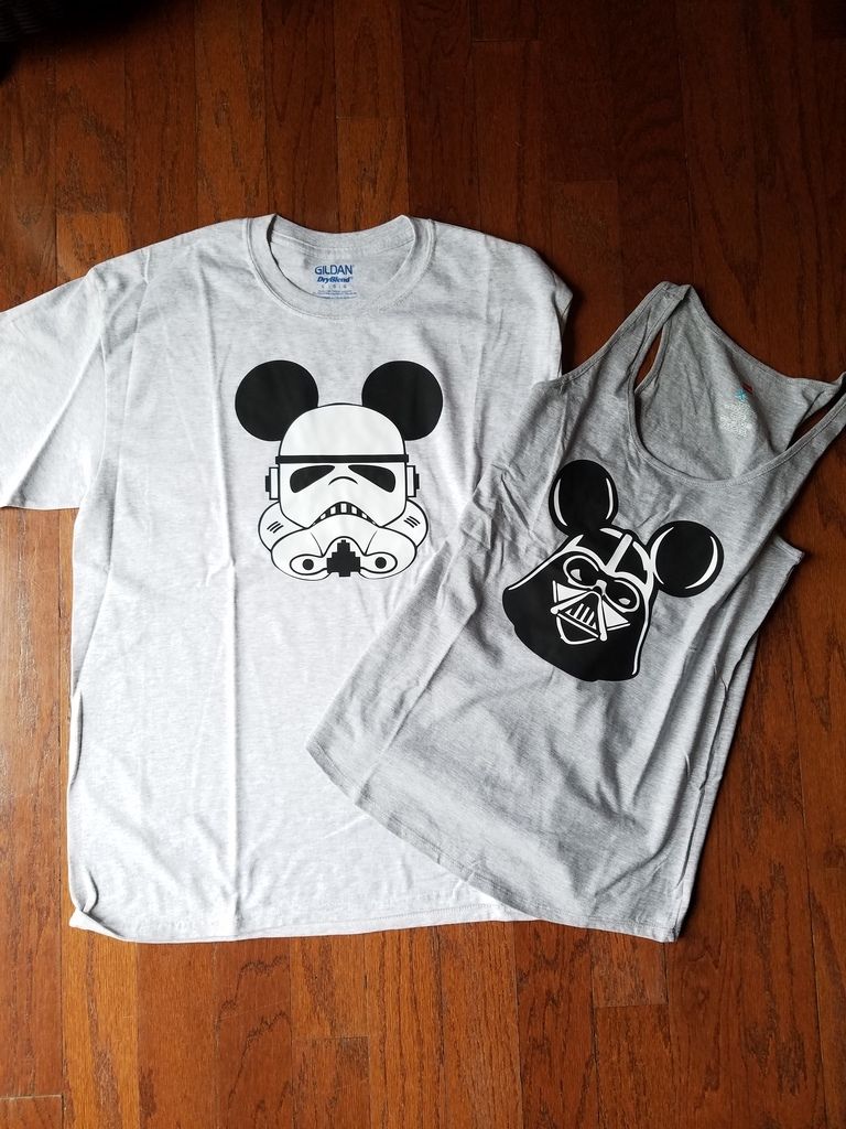 Mickey Vader and Stormtrooper