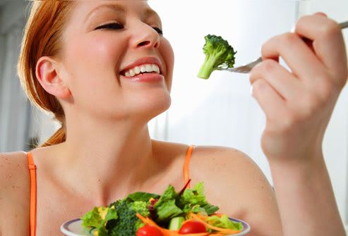 Women Eating Meals