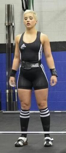 Samantha Wright female powerlifter