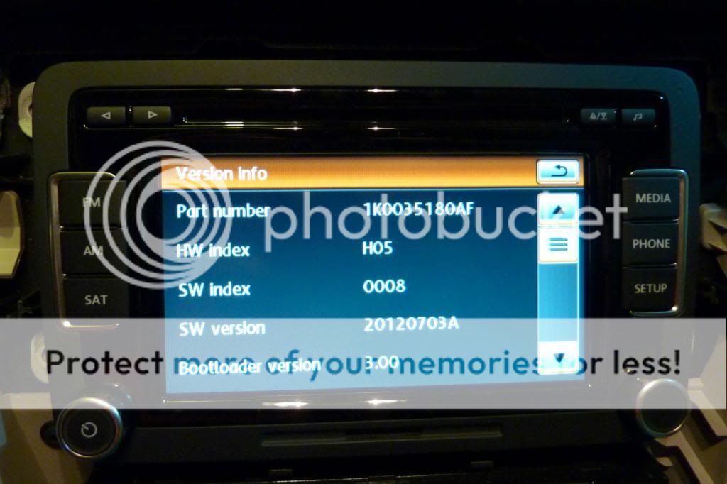 2013 RCD-510 Version AF | VW Vortex - Volkswagen Forum