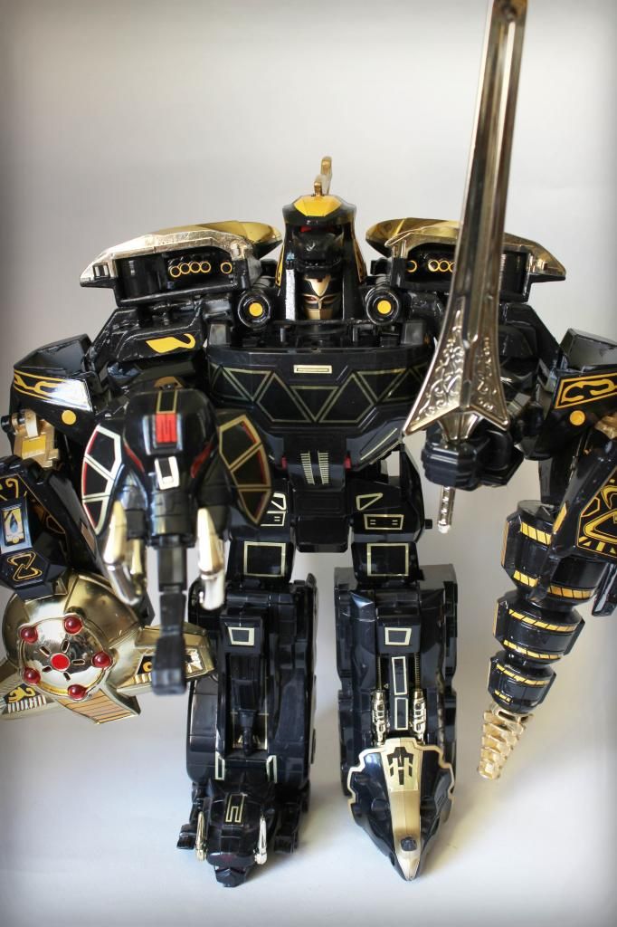 dragonzord black and gold