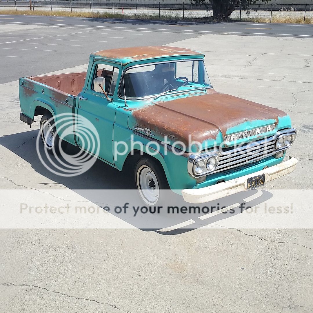 1959 Ford F-100 CUSTOM CAB | eBay